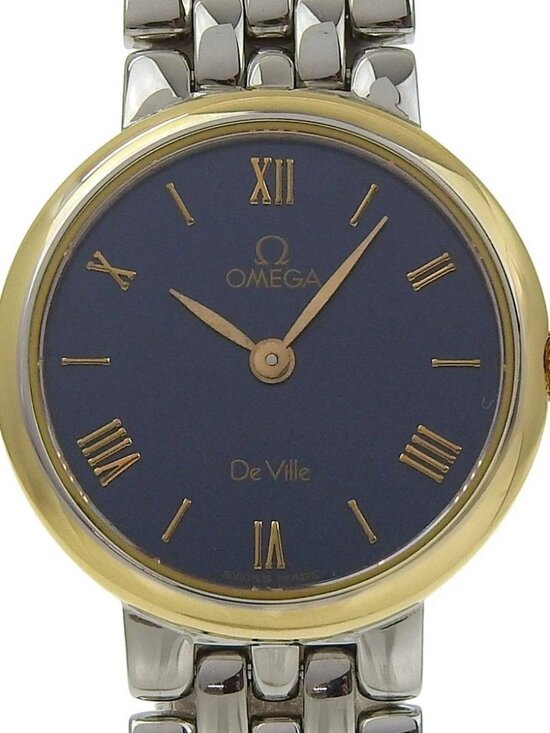 OMEGA De Ville Watches 7261.83 blackDial Stainless Steel Quartz Analog dis... main image 4